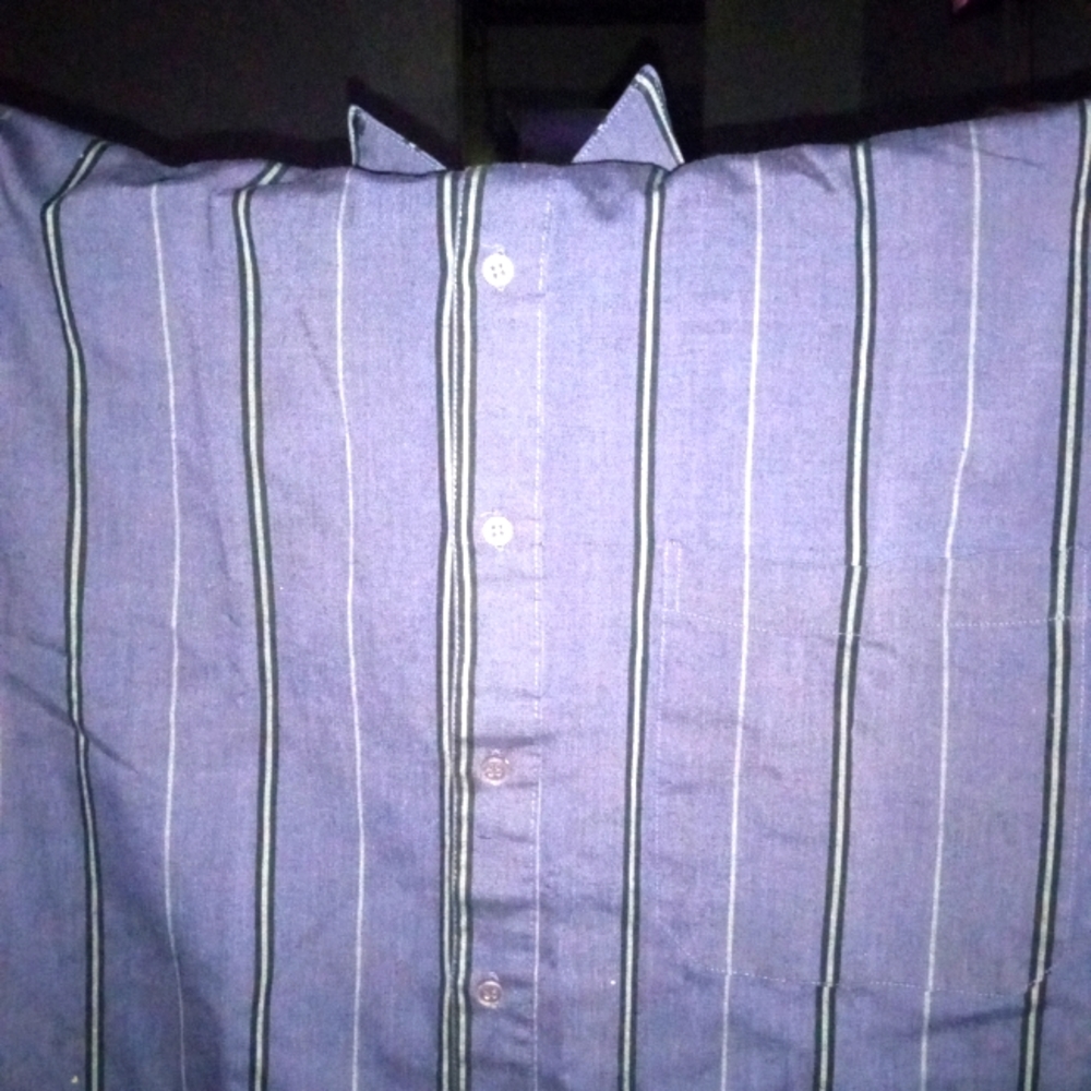 Men's Stripped Button Down Shirt